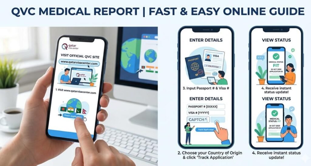 qvc medical report check online