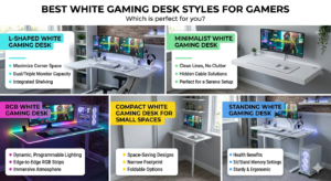 White Gaming Desk