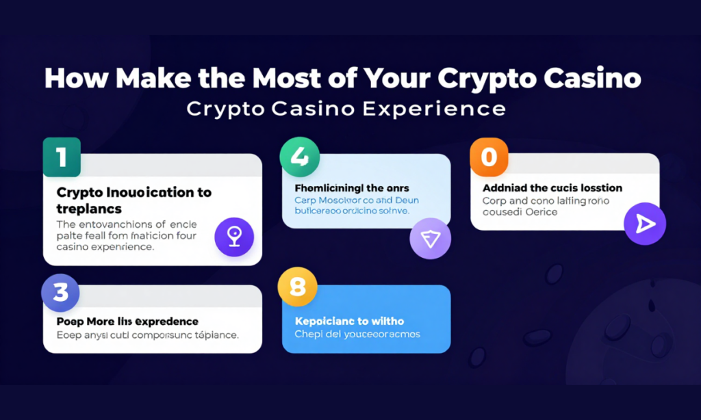How to Make the Most of Your Crypto Casino Experience