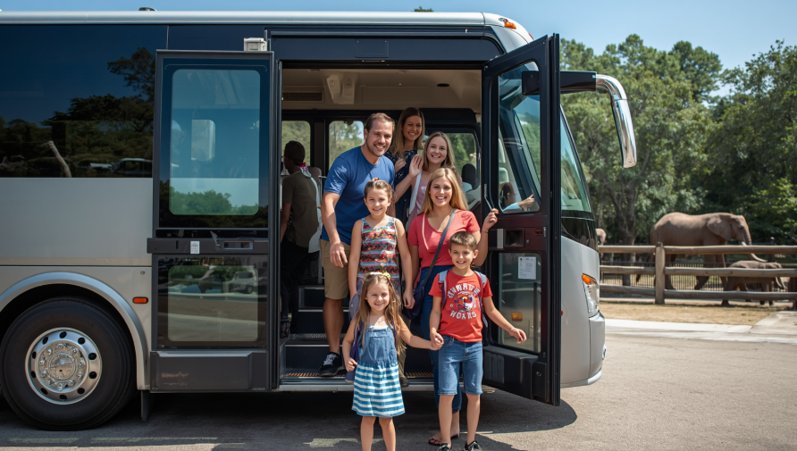 Why Charter Bus Rentals in Texas Are Ideal for Family Travel