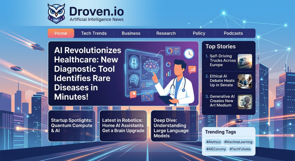 Droven io Artificial Intelligence News