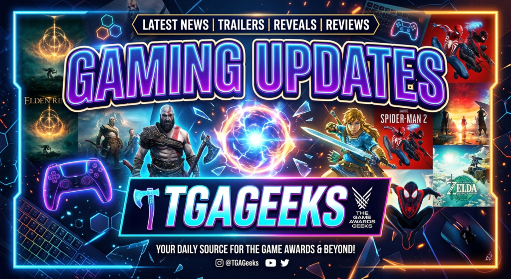 Gaming Updates TGAGeeks: Latest News, Releases & Gaming Trends