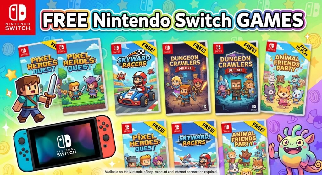 Free Nintendo Switch Games: The Best Games You Can Play Without Paying